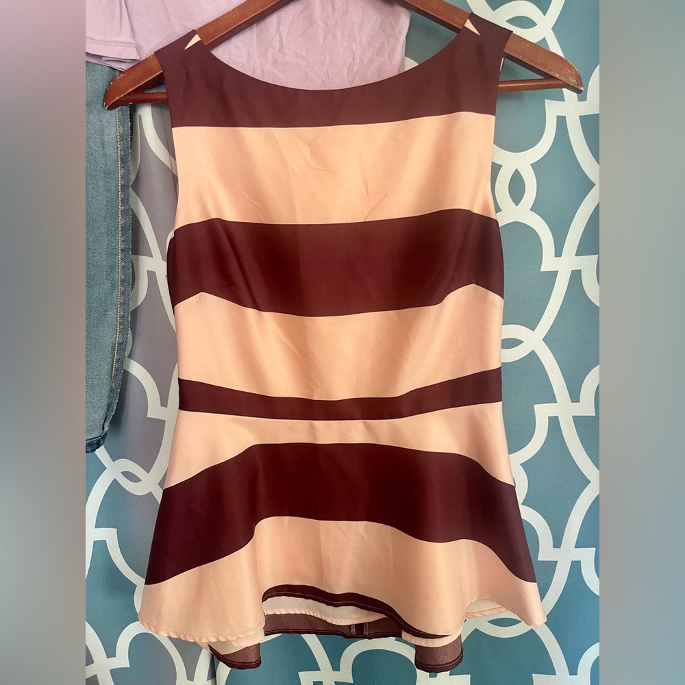 Banana Republic Pink and Brown Dress